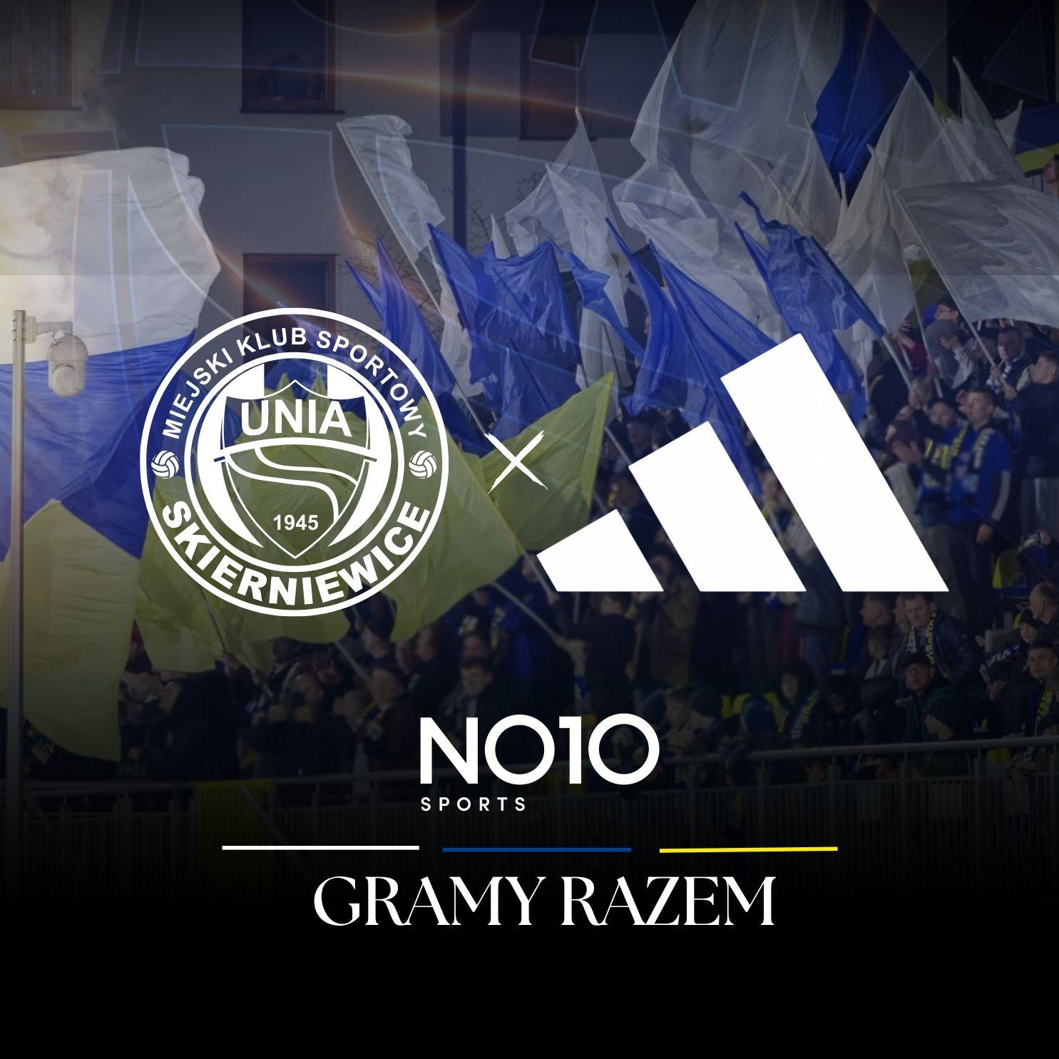 adidas i NO10 nowymi Partnerami Technicznymi Unii Skierniewice!